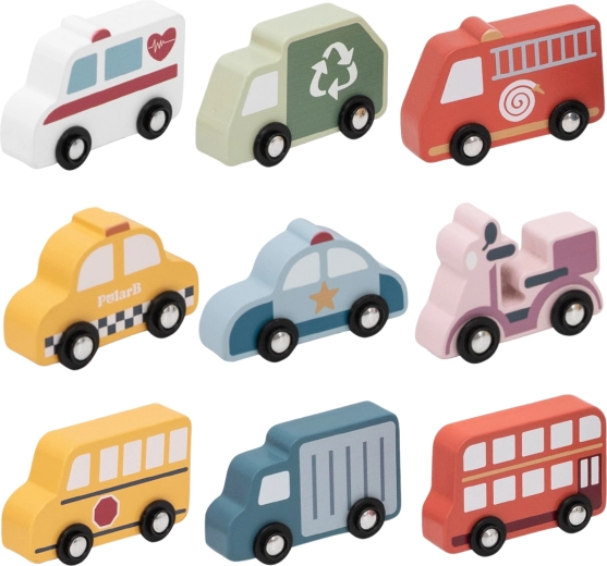 9 bunte Fahrzeuge für grenzenlose Fantasie