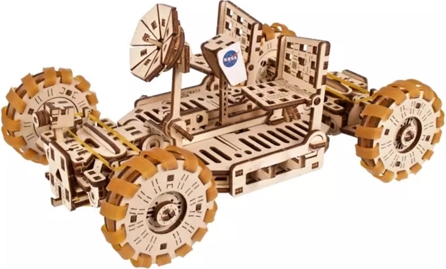 Ugears NASA Mondfahrzeug – 3D-Holz-Mechanikpuzzle