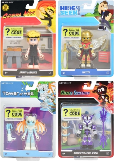 Figur DEV SERIES Roblox – Actionfigur mit Zubehör und Code
