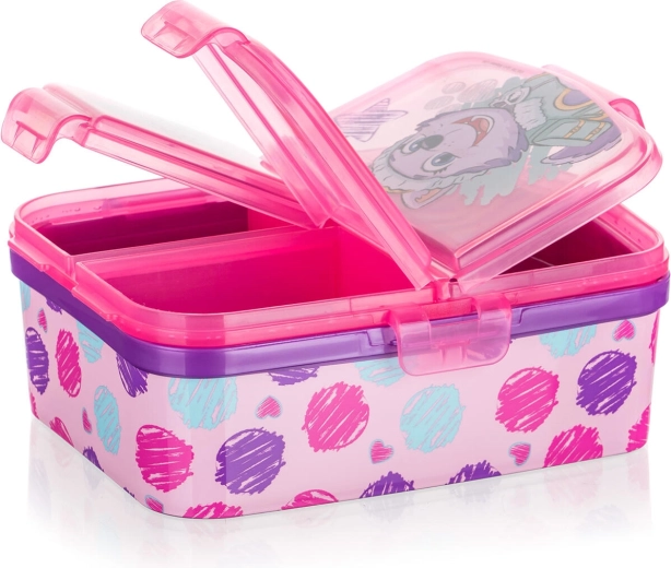 Unterteilte Fächer für übersichtliche Snacks