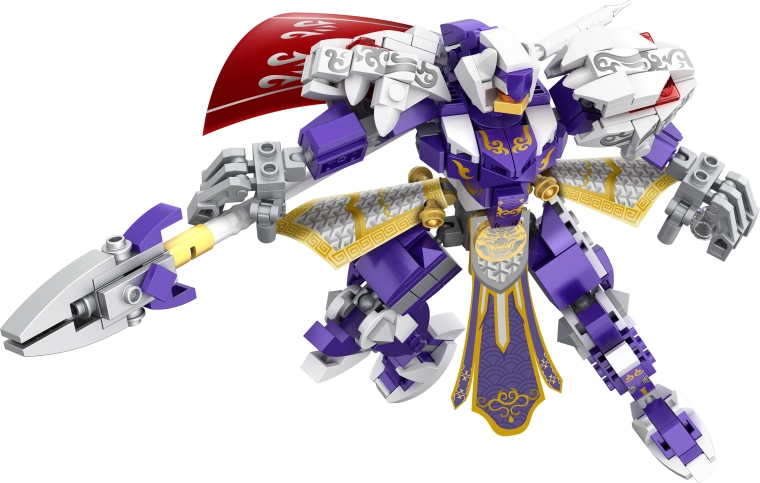 Actionreicher Kämpfer mit markanten Details