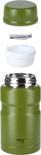 Alles griffbereit dank klappbarem Löffel