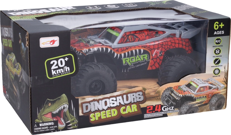 RC-Dino-Auto mit Fernsteuerung 24 cm