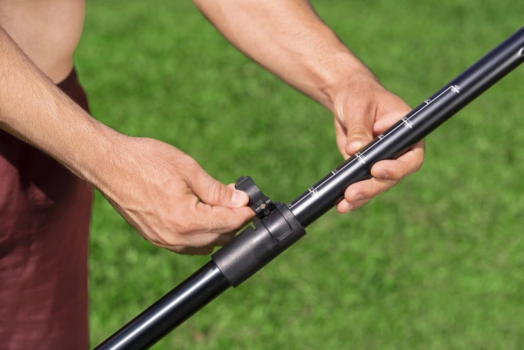 Verstellbares dreiteiliges Aluminium-Paddel