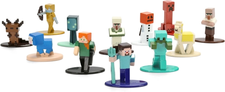 Ikonischer Pixelstil von Minecraft