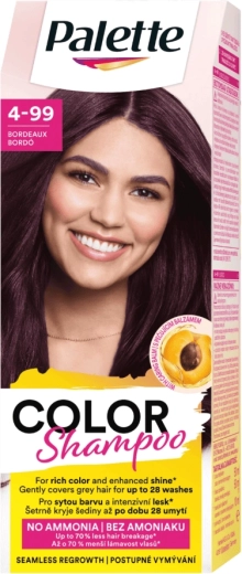 Palette Color Shampoo 4-99 Bordeaux, 50 ml