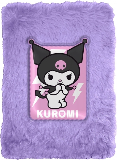 plüsch-notizbuch kuromi