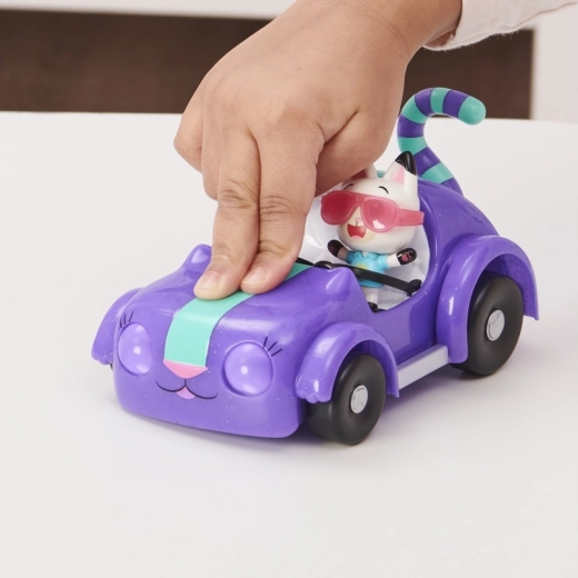 Auto mit niedlichen Bewegungen