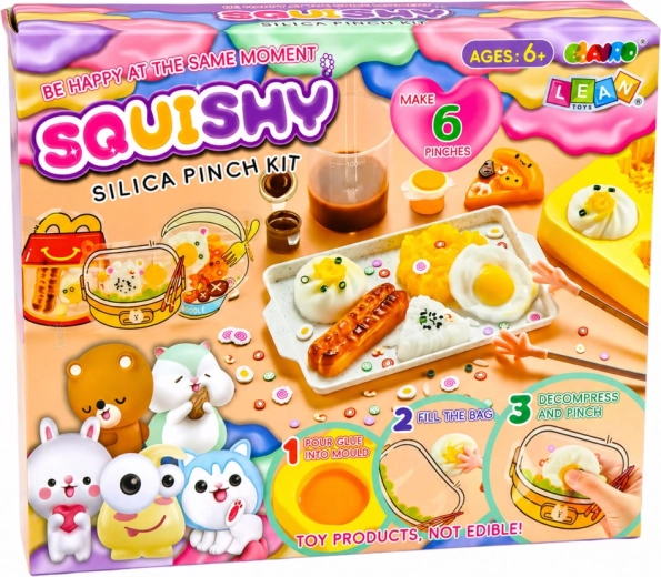 Stellt bis zu 6 Squishy-Figuren her
