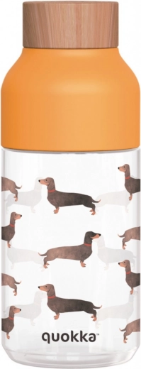Trinkflasche Quokka Ice mit Dackel-Motiv 570 ml