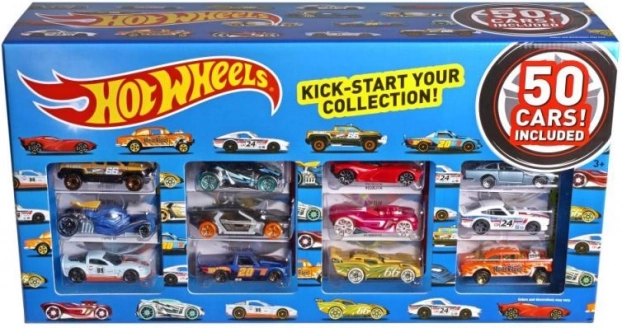 Satz von Hot Wheels Spielzeugautos 50 Stk.