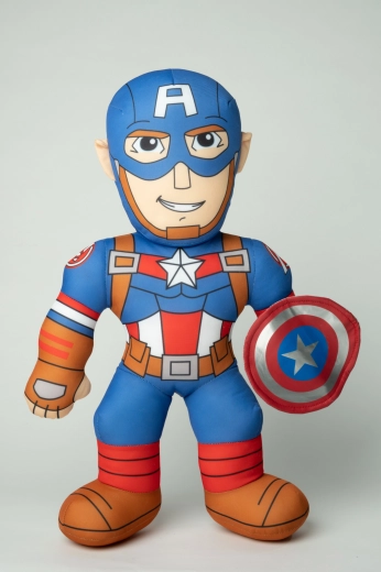 Plüsch-Captain America mit Sound 20 cm (Marvel)