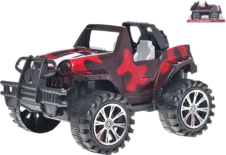 Geländewagen mit Schwungrad 19 cm