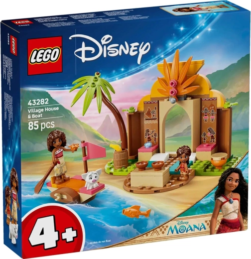 LEGO Disney Vaiana Dorfhaus und Boot