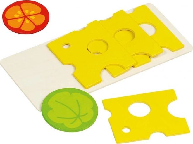 Käse auf einem Brett