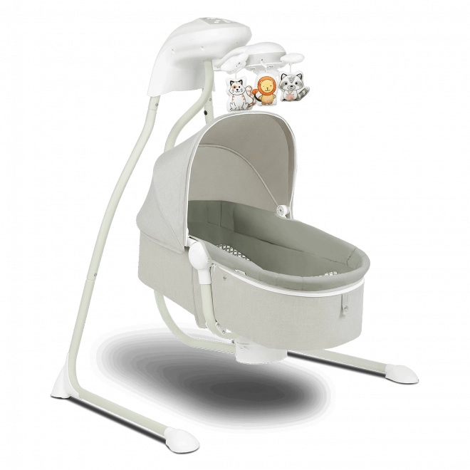 Babywippe Henny von Lionelo – Grey Dove