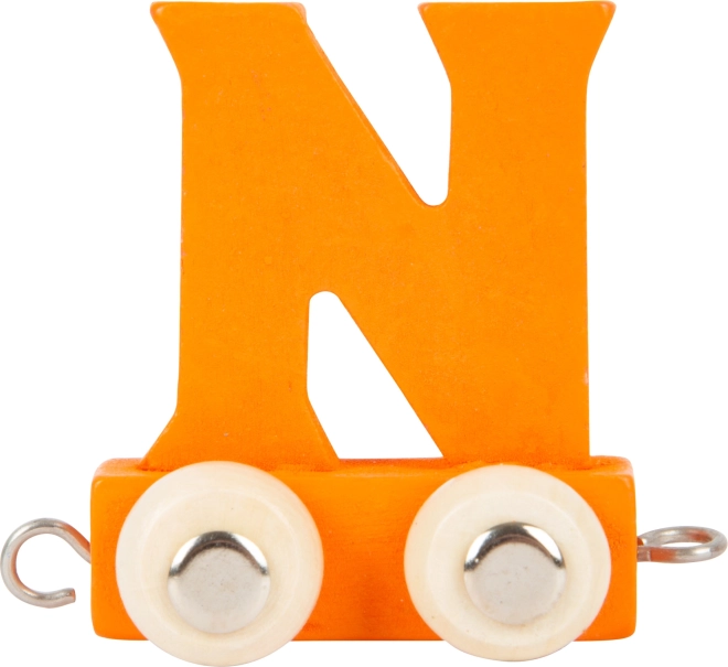 Small Foot Holzzug – Buchstabe N bunte Alphabet-Reihe