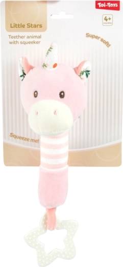 Niedliches Tierchen in Rosatönen