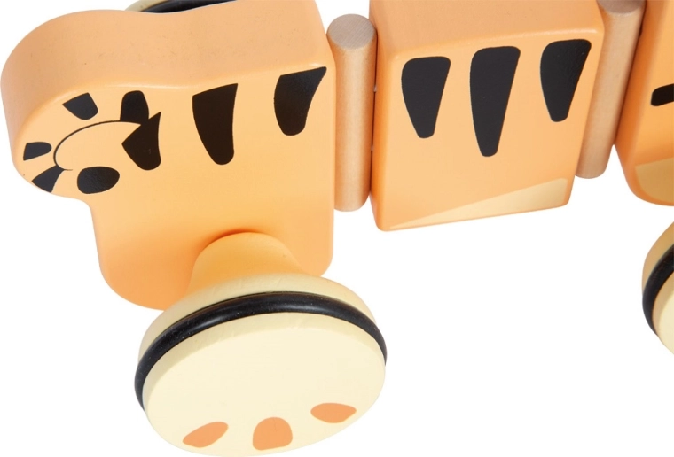 Flexibler dreiteiliger Körper mit Wellen-Effekt