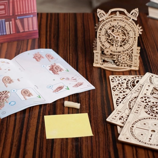 Ohne Klebstoff, sauberer und präziser Zusammenbau