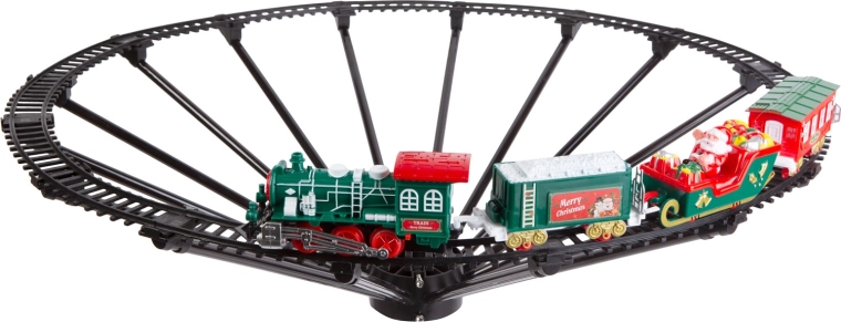 Farbenfrohes Set mit Santa
