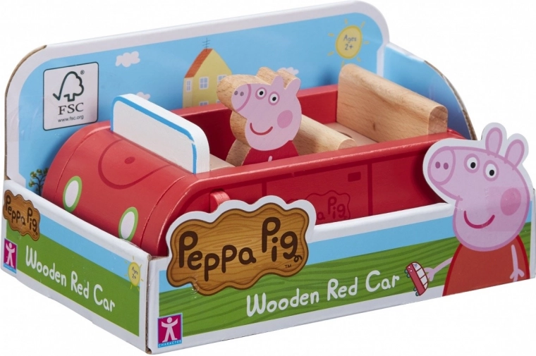 Peppa Wutz Holzauto