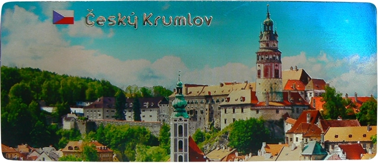 Magnet Český Krumlov – stilvolles Souvenir
