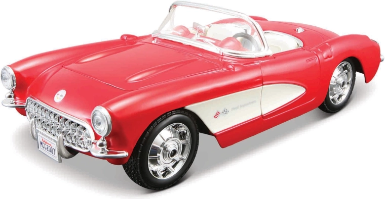Maisto 1957 Corvette Modellauto-Bausatz 1:24