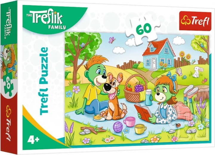 Puzzle Familie Treflik 60 Teile