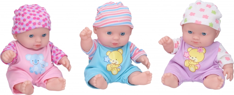 Süßes Baby mit Mütze
