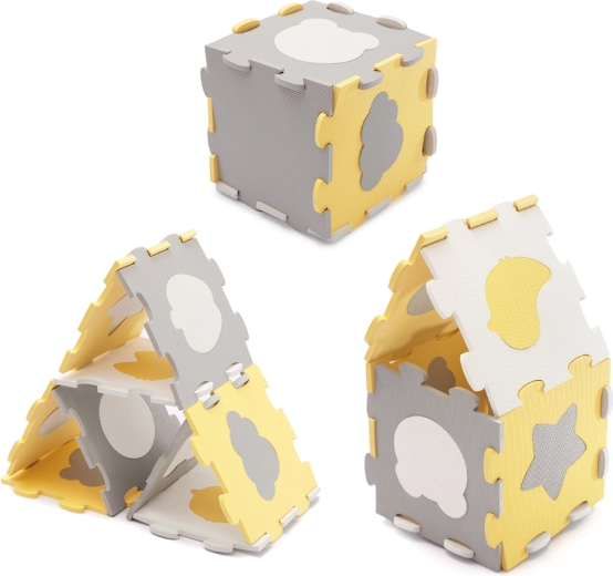 Variables Spielen und Lernen mit herausnehmbaren Formen