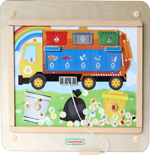 Masterkidz Lerntafel Mülltrennung Montessori