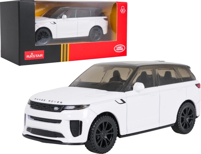 Metallmodell Range Rover Sport SV RASTAR im Maßstab 1:43, weiß