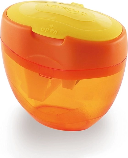 Anspitzer Keyroad Tri Plus mit Behälter, orange