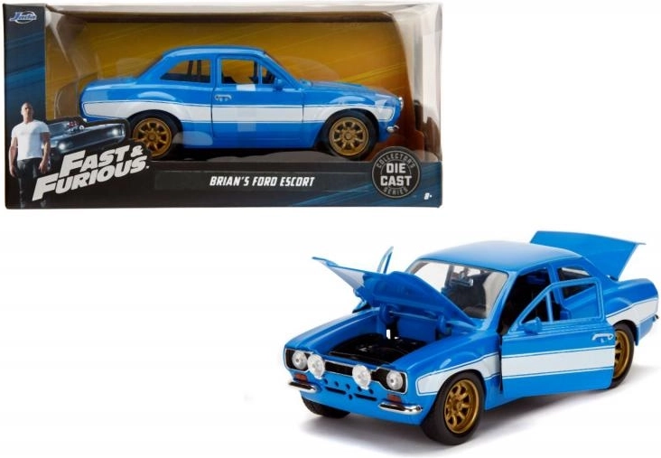 Automodell 1974 Ford Escort aus The Fast and the Furious 1:24
