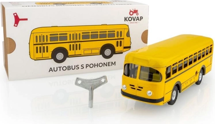 KOVAP Blechbus zum Aufziehen 1:43, 20 cm - 1 Stück