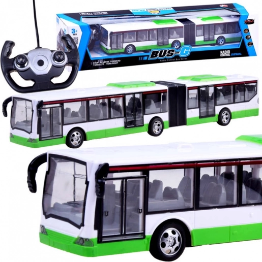 RC-Gelenkbus mit Fernsteuerung für Kinder – Grün