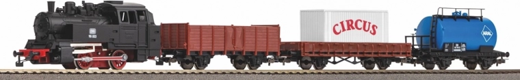 Piko Startset Güterzug mit Dampflokomotive