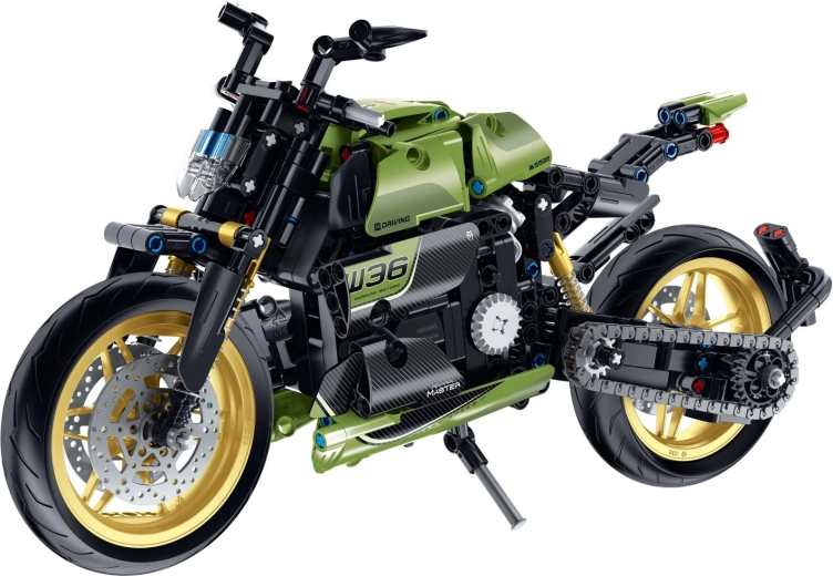 Realistisches Modell mit mechanischen Details