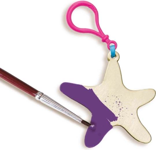 Einfache Befestigung an Schlüsseln und Rucksack