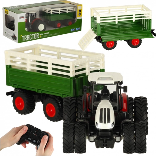 RC-Traktor mit Anhänger