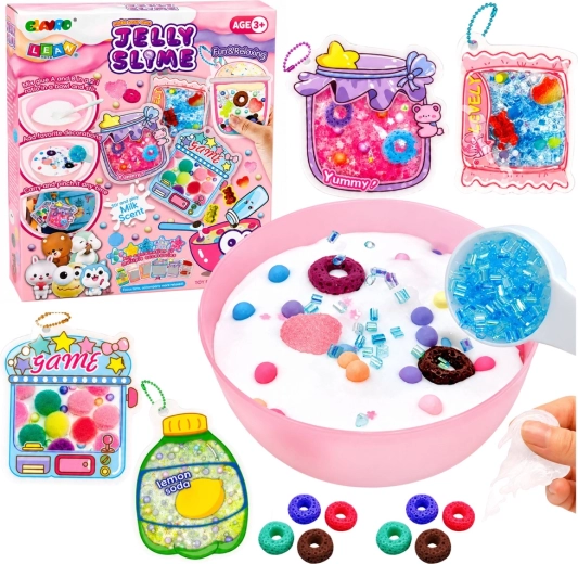 Kreativset zur Herstellung von Jelly-Slime DIY mit Zubehör