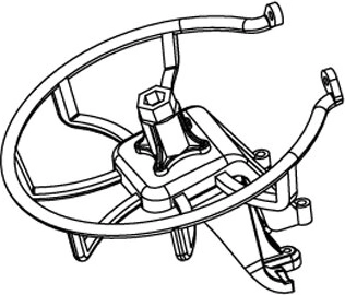 Ersatzradhalter Dakar JAMARA