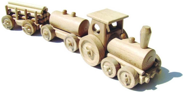 Ceeda Cavity Holz-Güterzug