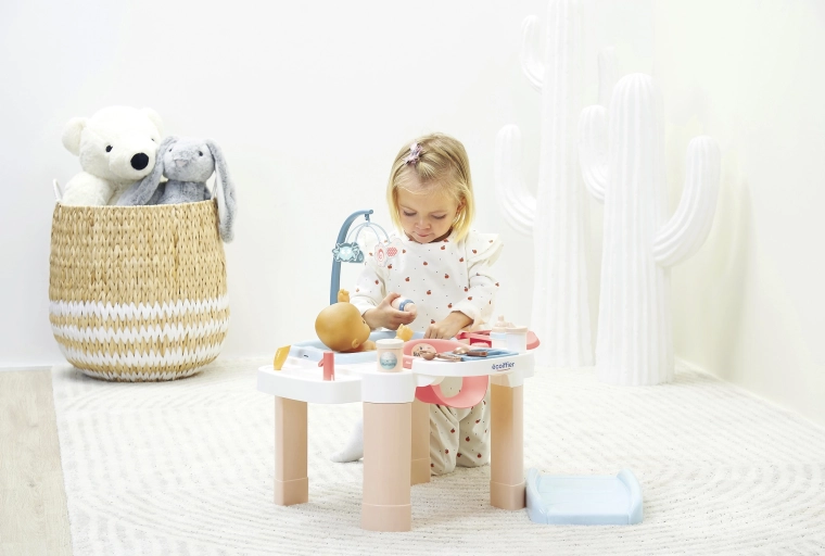 Stabile und sichere Ausführung in Pastellfarben