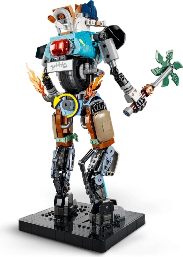 Beweglicher Mech für dynamische Posen