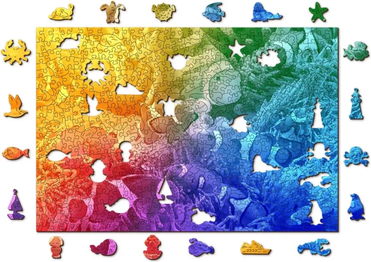 Beidseitiges 2-in-1-Puzzle