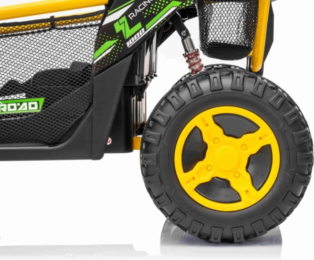 EVA‑Räder und Federung für Komfort