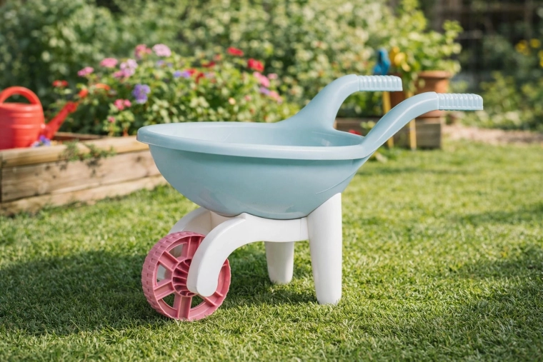 Robuster recycelter Kunststoff in Pastellfarben