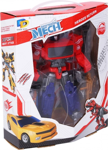 Klappbares Autorobot-Spielzeug 18 cm